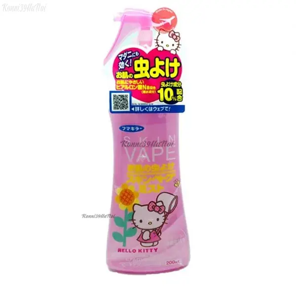Chỉ nên sử dụng xịt muỗi Vape khi thực sự cần thiết để tránh hoạt chất DEET tồn trữ trên da, gây hại cho bé.
