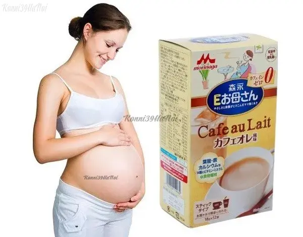 Mẹ bầu uống sữa bầu Morinaga