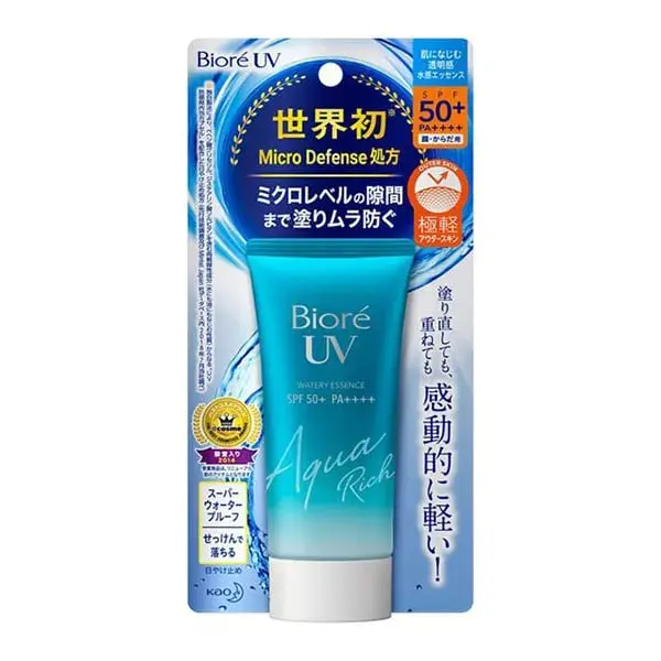 Kem chống nắng Biore UV Aqua Rich Watery Gel là dòng sản phẩm tân tiến dành cho các cô nàng da dầu Kem chống nắng Biore UV Aqua Rich Watery Gel