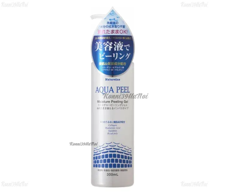 Gel tẩy da chết của Nhật Natureine Aqua Peel Moisture Peeling Gel.