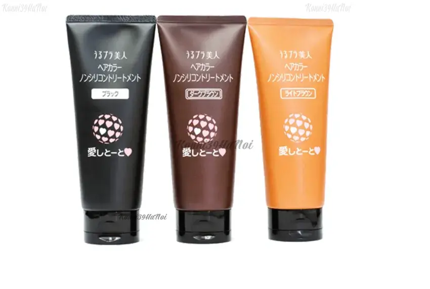 Dầu xả Aishitoto Hair Colour Treatment giúp người dùng dễ dàng phủ bạc, chăm sóc tóc tại nhà