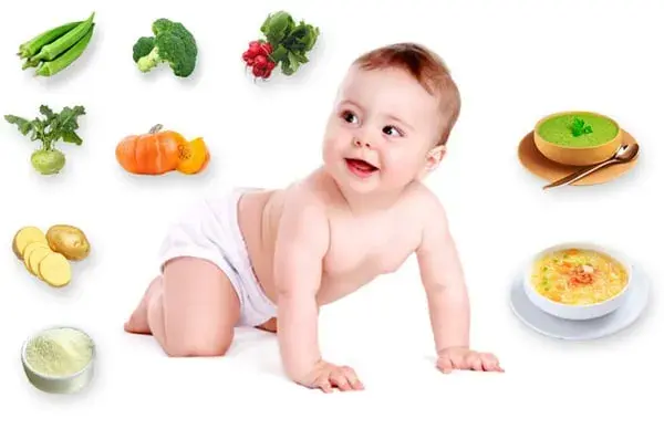 các loại thực phẩm cần thiết cho bé