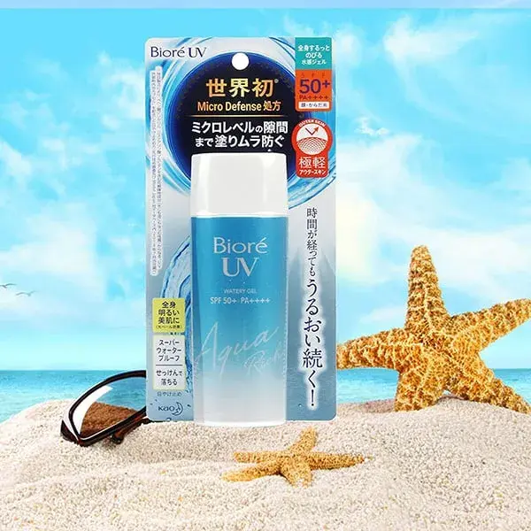 Biore UV Aqua Rich Watery Gel có công dụng chống nắng hiệu quả cho da mặt và cơ thể Biore UV Aqua Rich Watery Gel có công dụng chống nắng hiệu quả