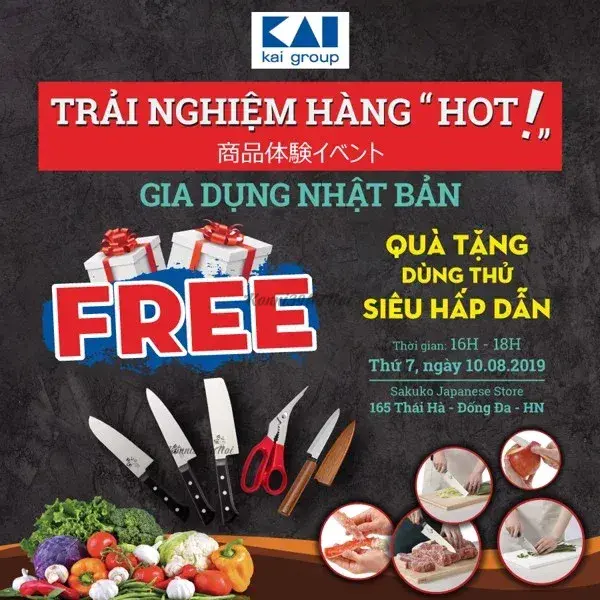 KAI – THƯƠNG HIỆU DAO KÉO SỐ 1 NHẬT BẢN TRÊN HÀNH TRÌNH CHINH PHỤC KHÁCH HÀNG.