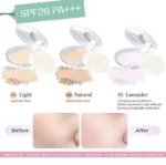 Phấn phủ Cezanne SPF 28 PA+++ điều chỉnh màu da, ngăn ngừa đổ dầu 10g (3 màu)