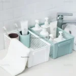 Giỏ đựng đồ đa năng Inomata - xanh - Hàng nhập nội địa Nhật Bản - Ảnh 3