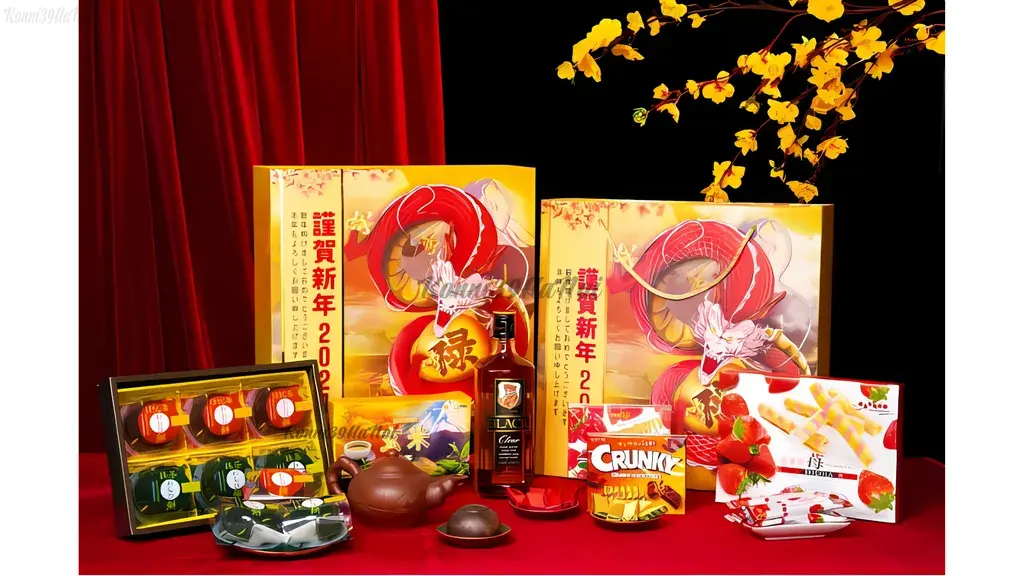 Bộ quà Tết Vượng Long