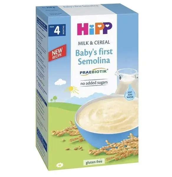 Bột ăn dặm HiPP Organic tốt cho hệ thần kinh và hệ miễn dịch của bé
