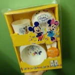 Set dụng cụ ăn dặm Pigeon hình Mickey - Chất lượng Nhật Bản