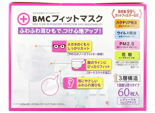 Khẩu trang Nhật Bản BMC
