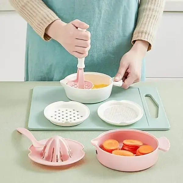 Thuận tiện chế biến thực đơn ăn dặm kiểu Nhật với các dụng cụ hỗ trợ