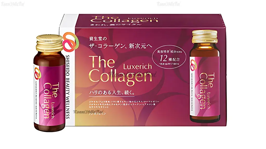 The Collagen Shiseido mẫu mới của Nhật cho người 50 tuổi