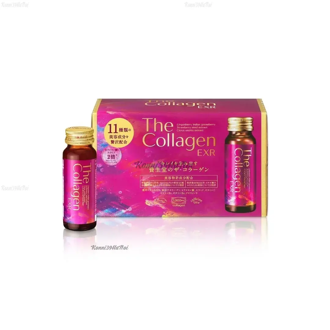 e801b4f3-the-collagen-shiseido-exr Nước uống đẹp da The Collagen Shiseido EXR (Hộp 10 chai x 50ml) - Jagodo