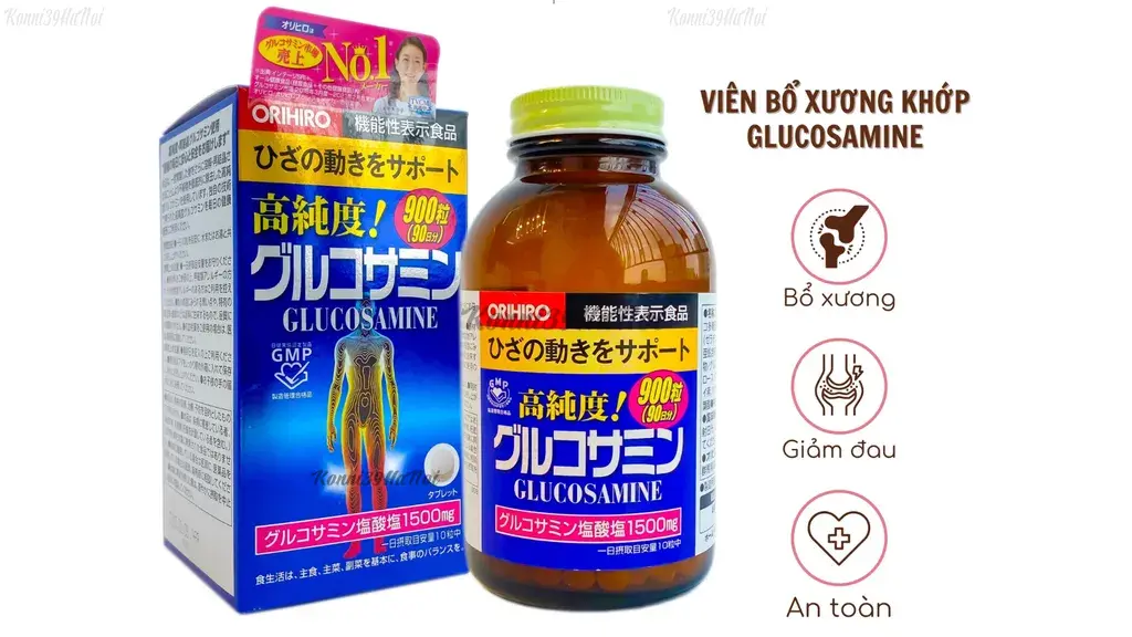 Bổ sung Glucosamine giúp cải thiện hiệu quả tình trạng đau nhức xương khớp