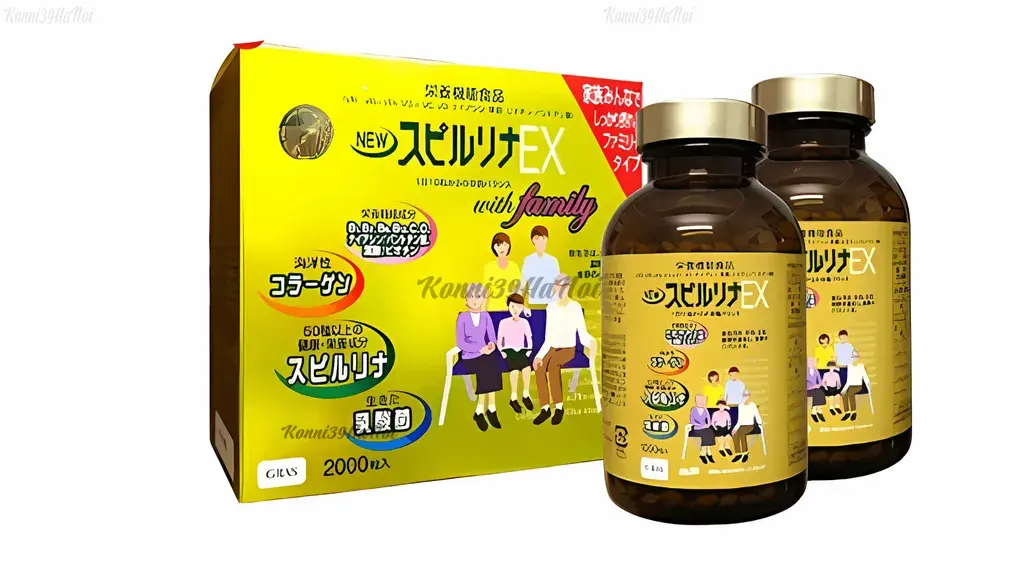 Sản phẩm tảo xoắn Dic Lifetec của Nhật Bản