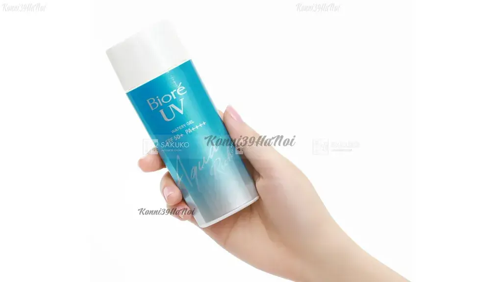 Kem chống nắng Biore UV Aqua Rich Watery Gel SPF50+ là dòng sản phẩm bán chạy tại thị trường Nhật Bản và nhiều nước khác