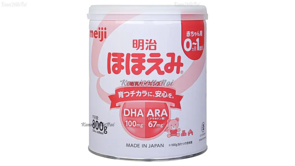 Sữa Meiji số 0 dạng lon cho bé 0 - 1 tuổi