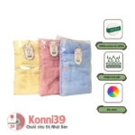 Khăn tắm Cotton S'Baby 65x120 cm (nhiều màu) - Chất lượng Nhật Bản