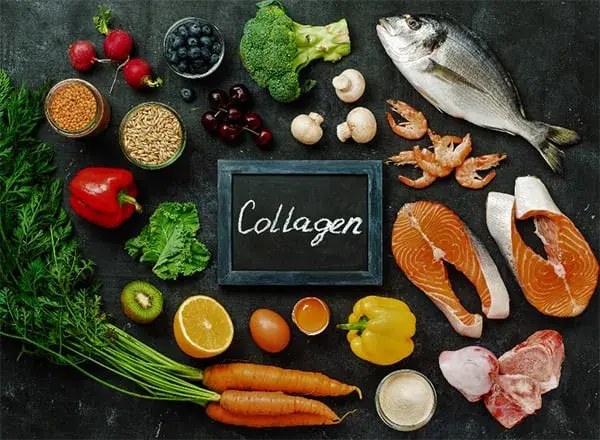 Chế độ ăn uống lành mạnh kết hợp cùng sản phẩm collagen Chế độ ăn uống lành mạnh kết hợp cùng sản phẩm collagen