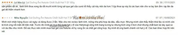 k5g2xzp6rp review Kem dưỡng ẩm hạt ý dĩ Hatomugi Skin Conditioning Gel