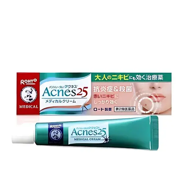 Kem trị mụn, giảm viêm Rohto Acnes 25