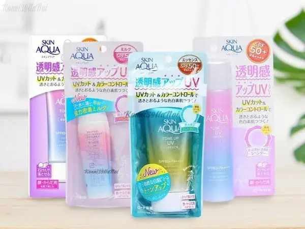Các loại kem chống nắng skin aqua tone up Các loại kem chống nắng skin aqua tone up