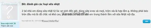 review meiji nội địa Nhật từ một mẹ
