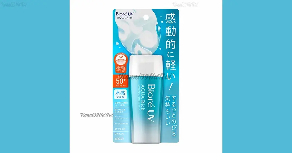 Kem chống nắng Biore Aqua Rich Water Gel SPF50+