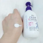 Sữa dưỡng thể Hatomugi chống nắng SPF31 PA+++ 250ml - Ảnh 5
