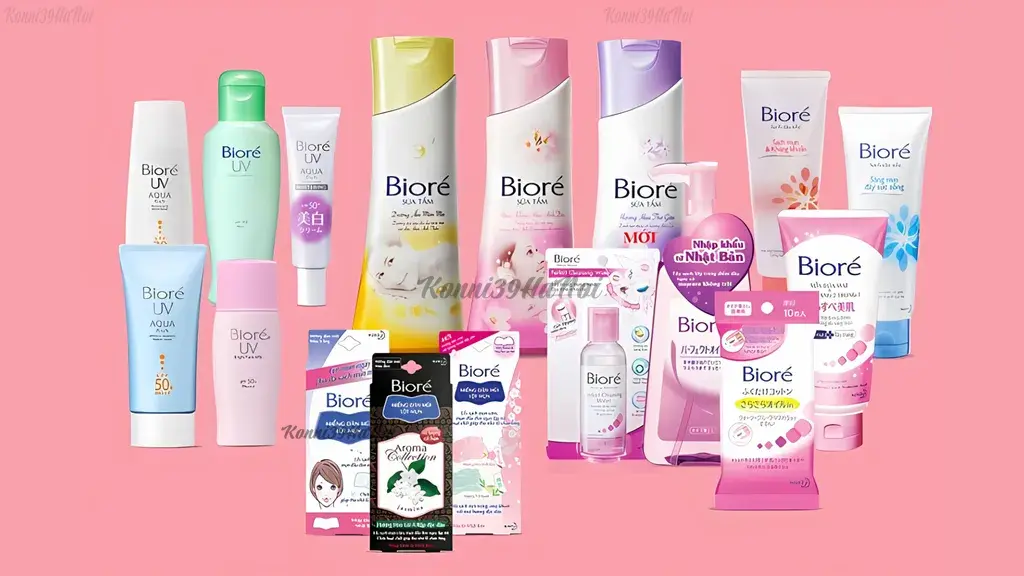Biore là thương hiệu mỹ phẩm Nhật Bản được nhiều chị em ưa chuộng