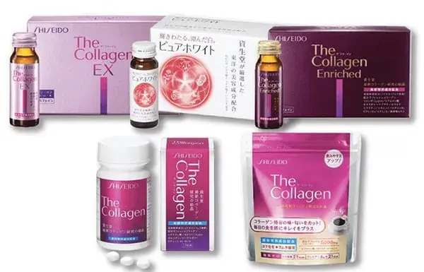 Các sản phẩm collagen Shiseido Các sản phẩm collagen Shiseido