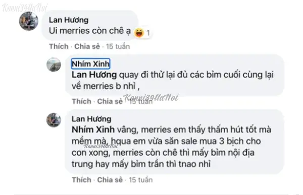 Nhiều mẹ tin dùng bỉm Merries cho con