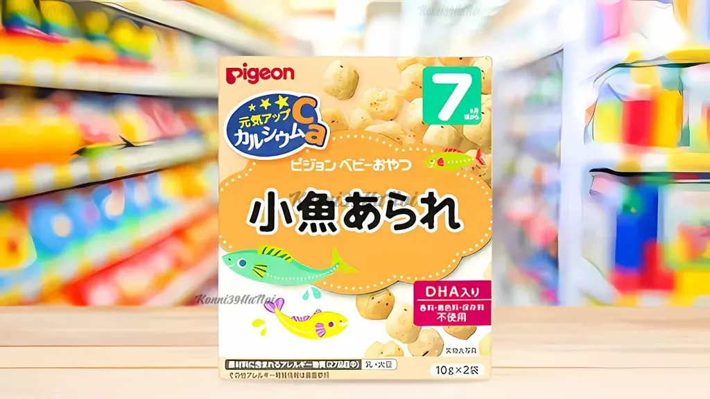 Bánh ăn dặm Pigeon 7 tháng của Nhật luôn làm mẹ hài lòng về chất lượng và giúp bé ham thích ăn uống hơn.
