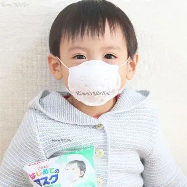 Đeo khẩu trang Pigeon đúng cách giúp bé vừa an toàn vừa thoải mái