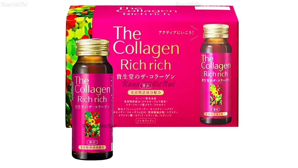 Những thành phần nổi bật nhất của SHISEIDO – The Collagen Rich rich là Coenzyme Q.10 và các loại vitamin giúp người 30 tuổi giữ mãi nét xuân ngời