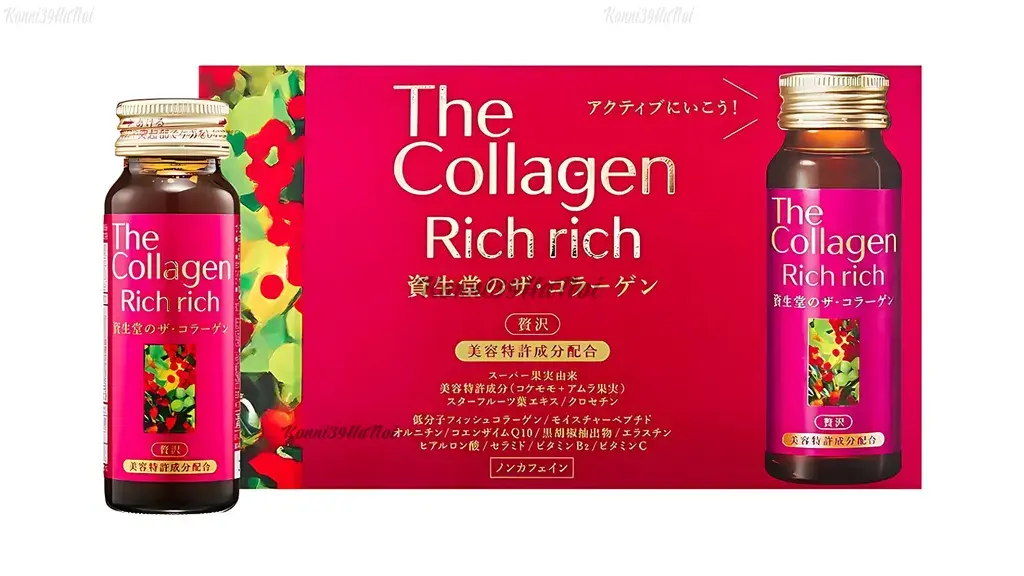 The Collagen Rich Rich được biết đến là sản phẩm có hương vị siro hoa quả dễ uống