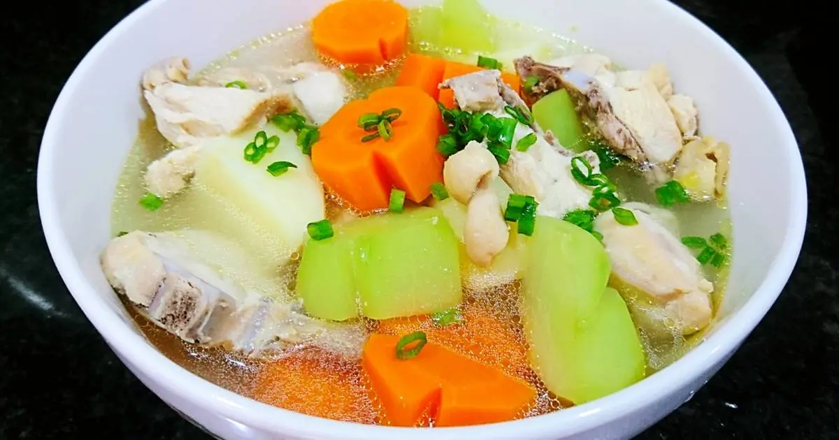 Cách Làm Món Canh gà hầm củ của QUÂN NGUYỄN - Cookpad