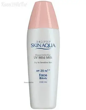 Skin Aqua UV Mild Milk SPF 25 PA ++ không có cồn