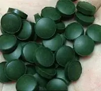 viên tảo Spirulina thật
