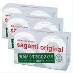 Bao cao su Sagami Original 0.02mm - hộp 12 chiếc