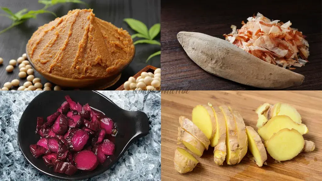 Shibazuke với rau củ muối