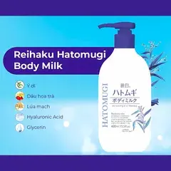 Sữa dưỡng thể Hatomugi ban đêm - 400g