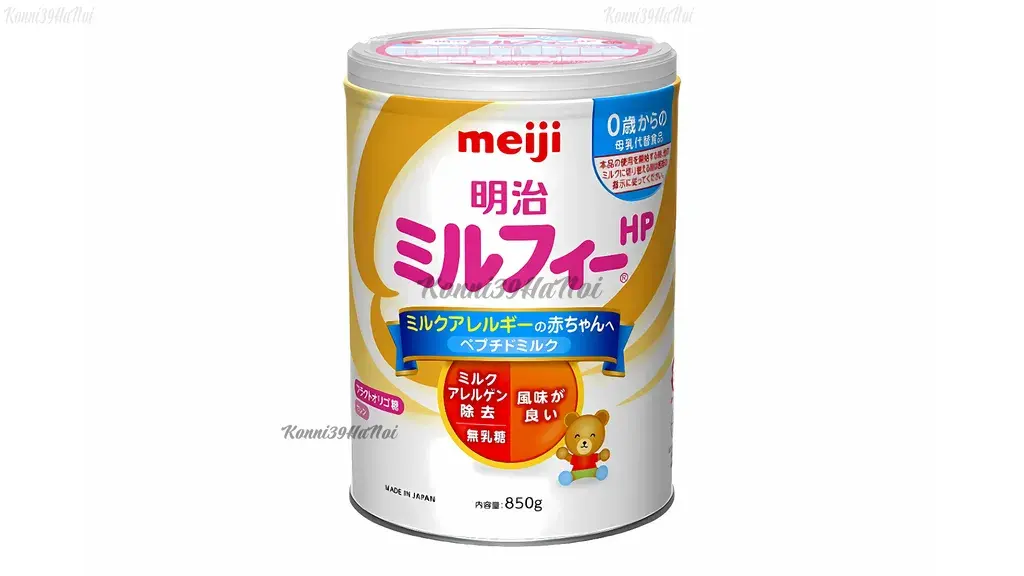 Sữa Meiji Mirufi HP dạng lon thiếc