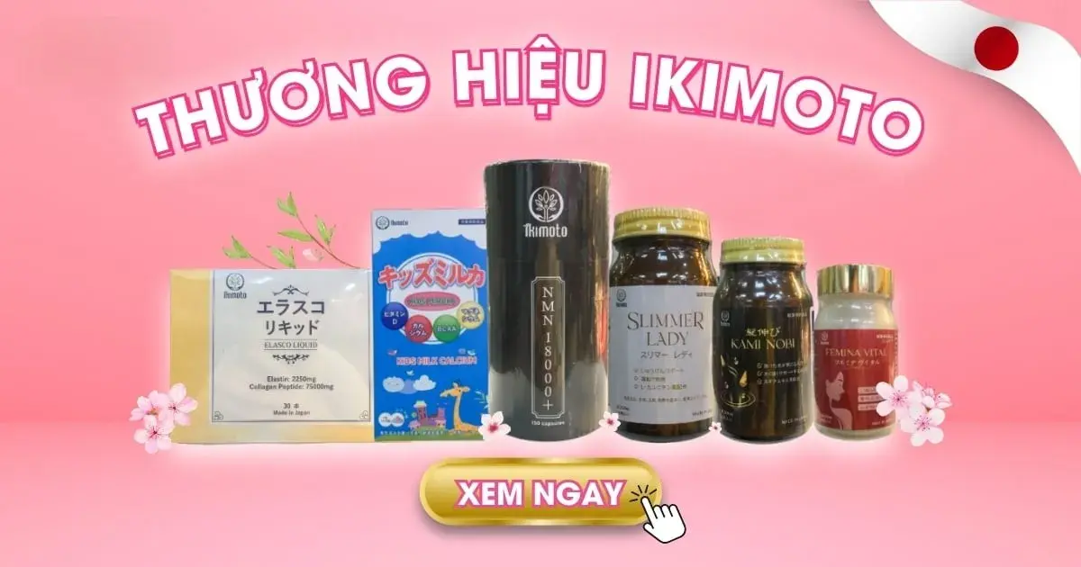 Bảo vệ sức khỏe toàn diện cho cả gia đình với thương hiệu Ikimoto
