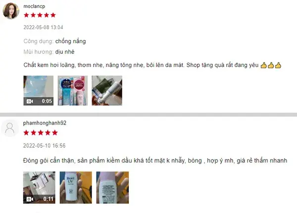 Review kem chống nắng nâng tone Biore UV Bright Milk 30ml