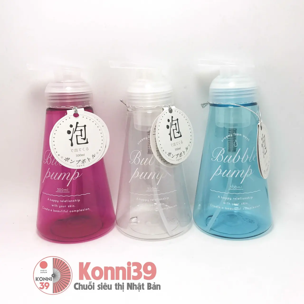 upload_16c24241aae849c1b0c2345ef8d48231_master Bình tạo bọt 300ml trong 3 màu-Hàng Nhật nội địa chất lượng – Chuỗi siêu thị Nhật Bản nội địa - MADE IN JAPAN Konni39 tại Việt Nam
