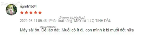 Review máy đuổi muỗi Vape