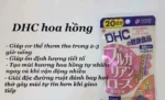 Viên uống hoa hồng DHC thơm cơ thể 20 ngày gói 40 viên - Ảnh 3