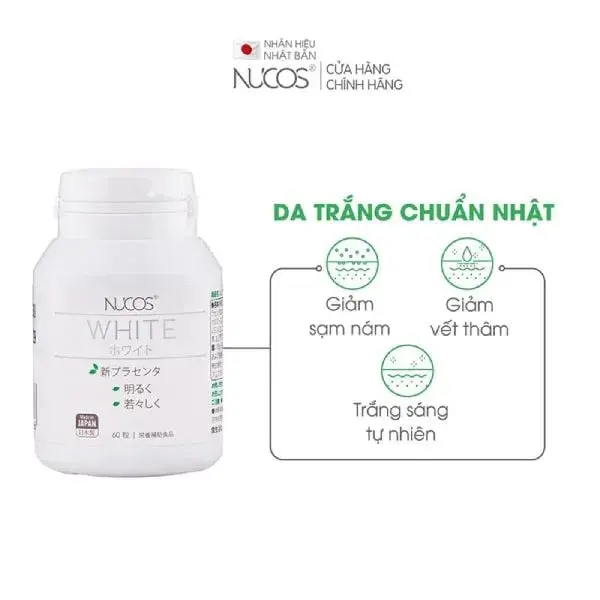 Viên uống trắng da Nucos White