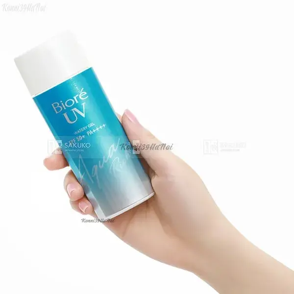 Biore UV Aqua Rich Watery Gel có chứa thành phần dưỡng ẩm và công nghệ màng chắn vi điểm giúp bảo vệ làn da tối ưu Biore UV Aqua Rich Watery Gel có chứa thành phần dưỡng ẩm